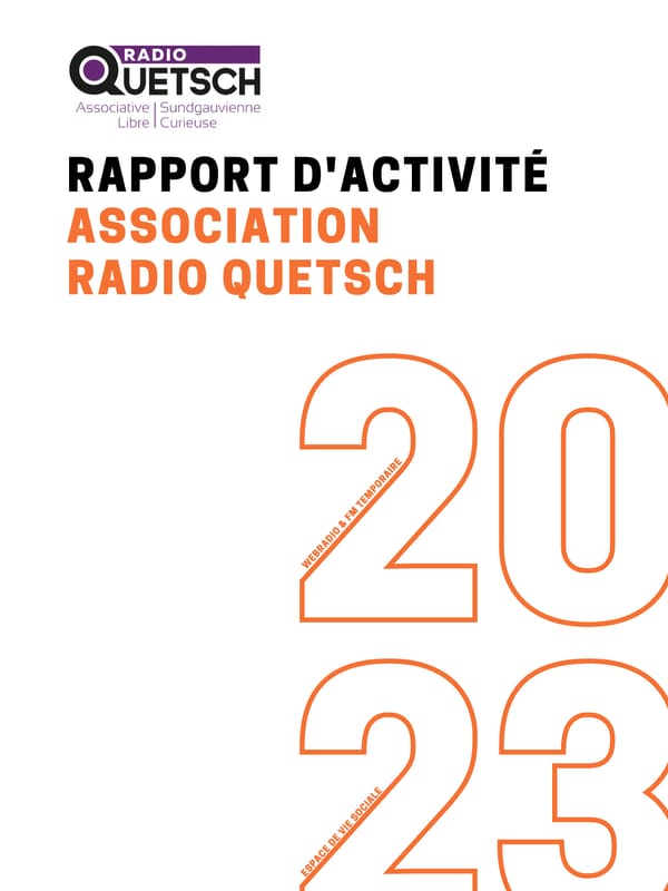 Rapport d'activité 2023